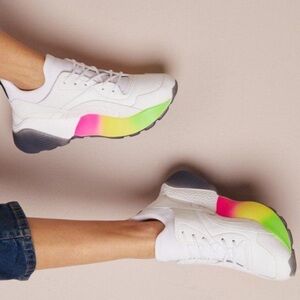 Stella McCartney chunky eclipse rainbow sneakers